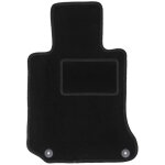 Tapis conducteur noir pour mercedes w207 coup� classe e (2009 - )