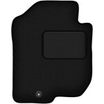 Tapis conducteur noir pour minivan kia carens iii (2006 - 2010)