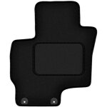Tapis conducteur noir pour : mitsubishi outlander iii phev suv (2012 - )