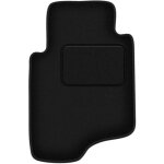 Tapis conducteur noir pour : mitsubishi pajero ii tout - terrain (1991 - 1999)