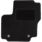 Tapis conducteur noir pour : monospace ford s - max mk1 (2006 - 2012)