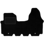 Tapis conducteur noir pour: nissan primastar van (2001 - 2014)