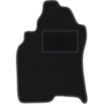 Tapis conducteur noir pour : nissan x - trail i t30 suv (2001 - 2007)