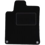 Tapis conducteur noir pour : peugeot 407 coup�, berline, break (2004 - 2011)