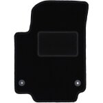 Tapis conducteur noir pour : skoda citigo hayon (2011 - )