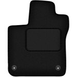 Tapis conducteur noir pour : smart forfour ii � hayon (2014 - )