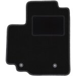 Tapis conducteur noir pour : suzuki splash � hayon (2008 - 2014)