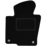 Tapis conducteur noir pour : volkswagen passat b7 berline, break, variante, alltrack (2010 - 2014)