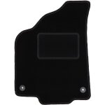 Tapis conducteur noir pour volkswagen polo iii fl 6n2 � hayon, berline, classique (1999 - 2001)