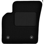 Tapis conducteur noir pour : volvo c70 ii coup� (2005 - 2013)