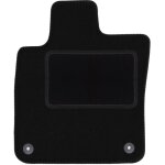 Tapis conducteur noir pour : volvo v60 ii break, berline (2018 - )