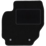 Tapis conducteur noir pour : volvo xc70 iii break (2007 - 2016)