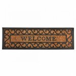 Tapis d'entre - welcome - 75 x 25 cm - livraison gratuite