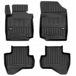 Tapis d'essuie - glace en caoutchouc peugeot 107 2005 - 2014 3d trough