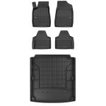 Tapis et moquette en caoutchouc 3d set peugeot 607 berline