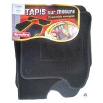 Adnauto - tapis compatible avec peugeot 206 206 sw 206 plus - sauf cabriolet - sur mesure moquette