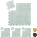 Relaxdays - tapis de protection, sol, lot de 36, sport et appareils fitness, tissu eva, sans bpa, env. ...