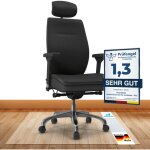 Tapis de protection sur mesure neo plus transparent protection de sol pour chaise de bureau, 150 x 300 ...