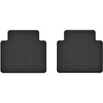 Tapis de sol arri�re en caoutchouc (2 pi�ces), universels pour : ford focus mk4 hatchback, berline, break, ...