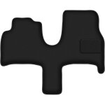 Tapis de sol avant noirs pour peugeot 807 7 places (2002 - 2014).