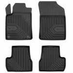 Tapis de sol en caoutchouc citroen c3 2 2009 - 2016 cuvette 77