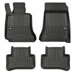 Tapis de sol en caoutchouc pour mercedes c w204 2007 - 2014 3d