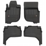 Tapis de sol en caoutchouc pour mitsubishi l200 4 � partir de 2019 - 3d trough