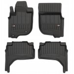 Tapis de sol en caoutchouc pour mitsubishi l200 4 � partir de 2019 - 3d trough