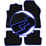 Tapis de sol carlux - blue pour peugeot 308 cc cabriolet (2007 - 2013)