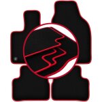 Tapis de sol carlux - red pour fiat e - 500 / 500 electric hatchback (2020 - )