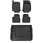 Tapis de sol et tapis de coffre 3d set citron c4 3 hayon  partir de 2020