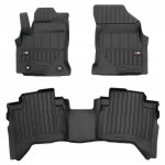 Tapis de sol et d'essuie - glace en caoutchouc pour toyota hilux 8 de 2015 - 3d trough