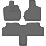 Tapis de sol en graphite pour chrysler voyager iv 7 places (2000 - 2008)
