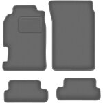 Tapis de sol en graphite pour honda prelude v coup� (1996 - 2001)