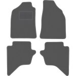 Tapis de sol en graphite pour mazda bt - 50 pick - up (2007 - 2012)