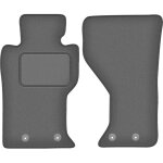 Tapis de sol en graphite pour mazda mx - 5 iv coup�, cabriolet (2014 - )