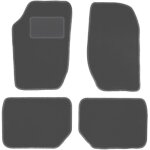 Tapis de sol en graphite pour saab 900 i 0 (1978 - 1993)