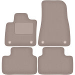 Tapis de sol en velours beige pour : volvo xc40 crossover �lectrique (2020 - )