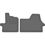 Tapis de sol en velours graphite pour : fiat ducato iii (2006 - 2014)
