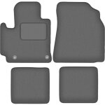 Tapis de sol en velours graphite pour : toyota rav4 ii 2wd 3 portes (2001 - 2005)