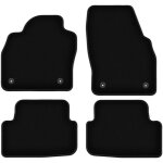 Tapis de sol en velours noir basic pour audi a1 ii (gb) � hayon (2018 - )