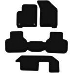 Tapis de sol en velours noir basic pour fiat freemont 7 places (2011 - 2016)
