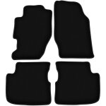 Tapis de sol en velours noir basic pour honda accord vi coup� (1998 - 2002)