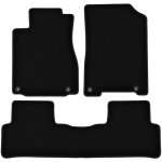 Tapis de sol en velours noir basic pour : honda cr - v iv suv (2011 - 2018)