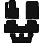 Tapis de sol en velours noir basic pour : kia sorento iii 7 places (2015 - )