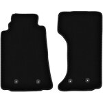 Tapis de sol en velours noir basic pour mazda mx - 5 iii cabriolet (2005 - 2015)