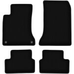 Tapis de sol en velours noir basic pour mercedes classe a w176 (2012 - 2018)