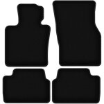 Tapis de sol en velours noir basic pour : mini cooper f55 5 portes (2014 - )
