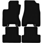Tapis de sol en velours noir basic pour : nissan x - trail ii t31 suv (2007 - 2014)