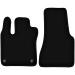 Tapis de sol en velours noir basic pour smart fortwo iii � hayon (2014 - 2020)